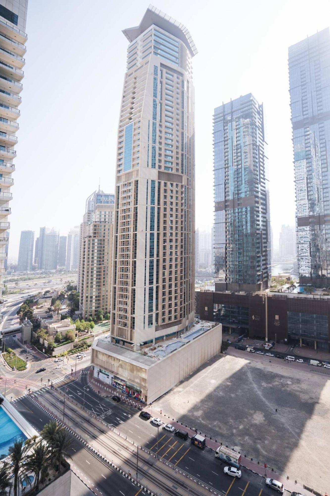 Charming Warm Suite With Amazing Views Of The City Dubai Exterior photo